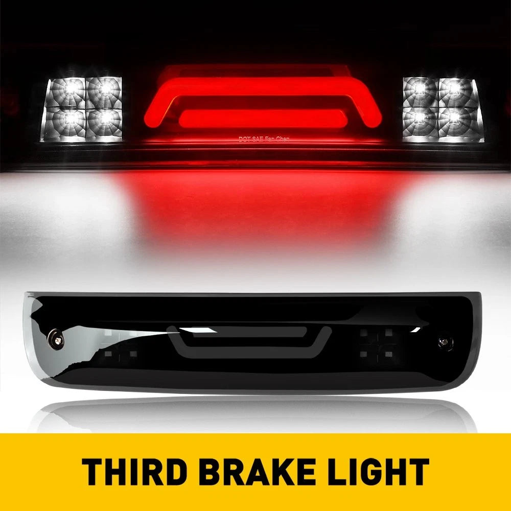 Black LED Third Brake Light for Dodge Ram 1500 (2009–2018)