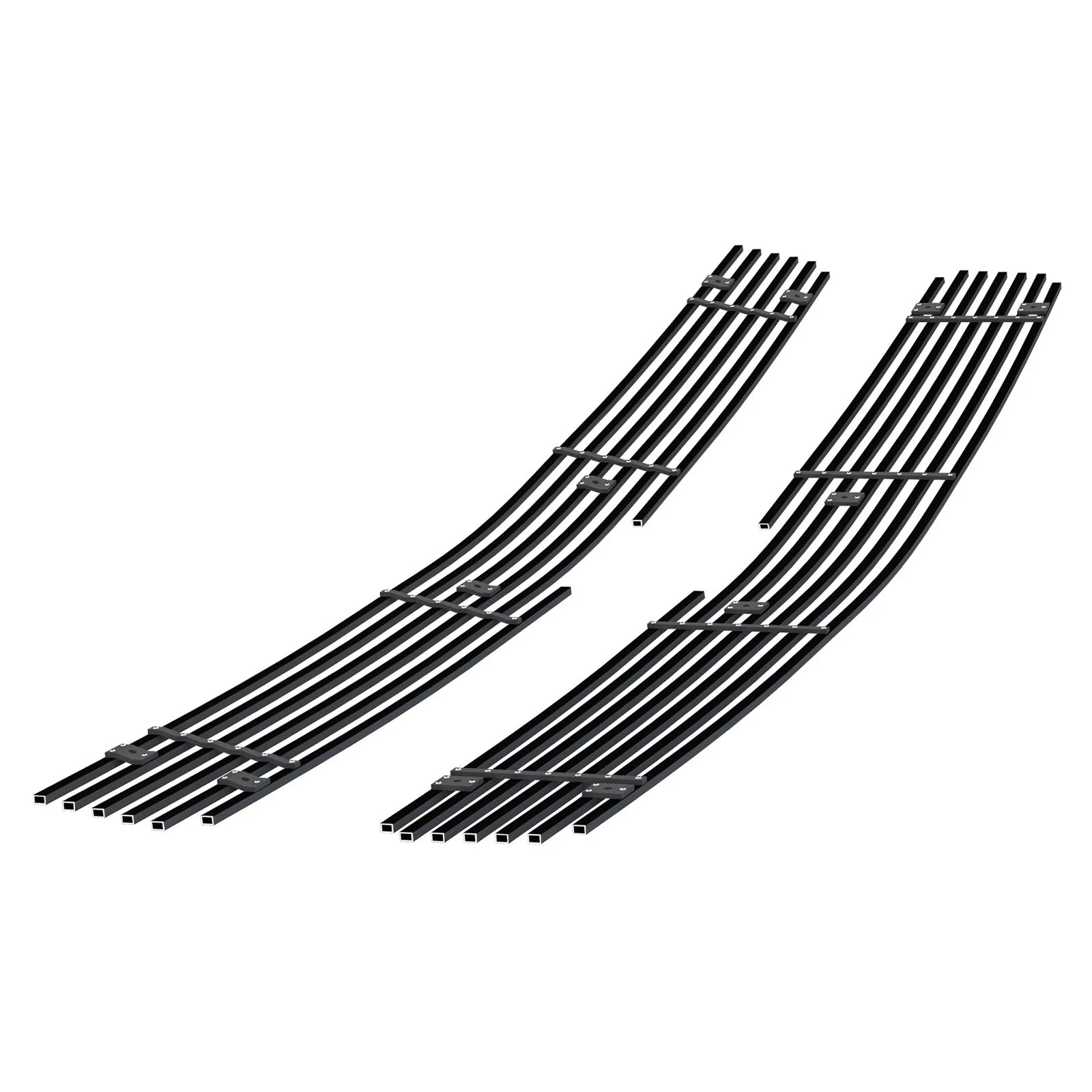 Upper Stainless Black Billet Grille Insert for Chevy Silverado 2500/3500 (2007-2010)