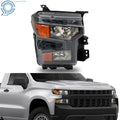 Right Passenger Side Halogen Headlamp for Chevy Silverado 1500 (2022–2024)