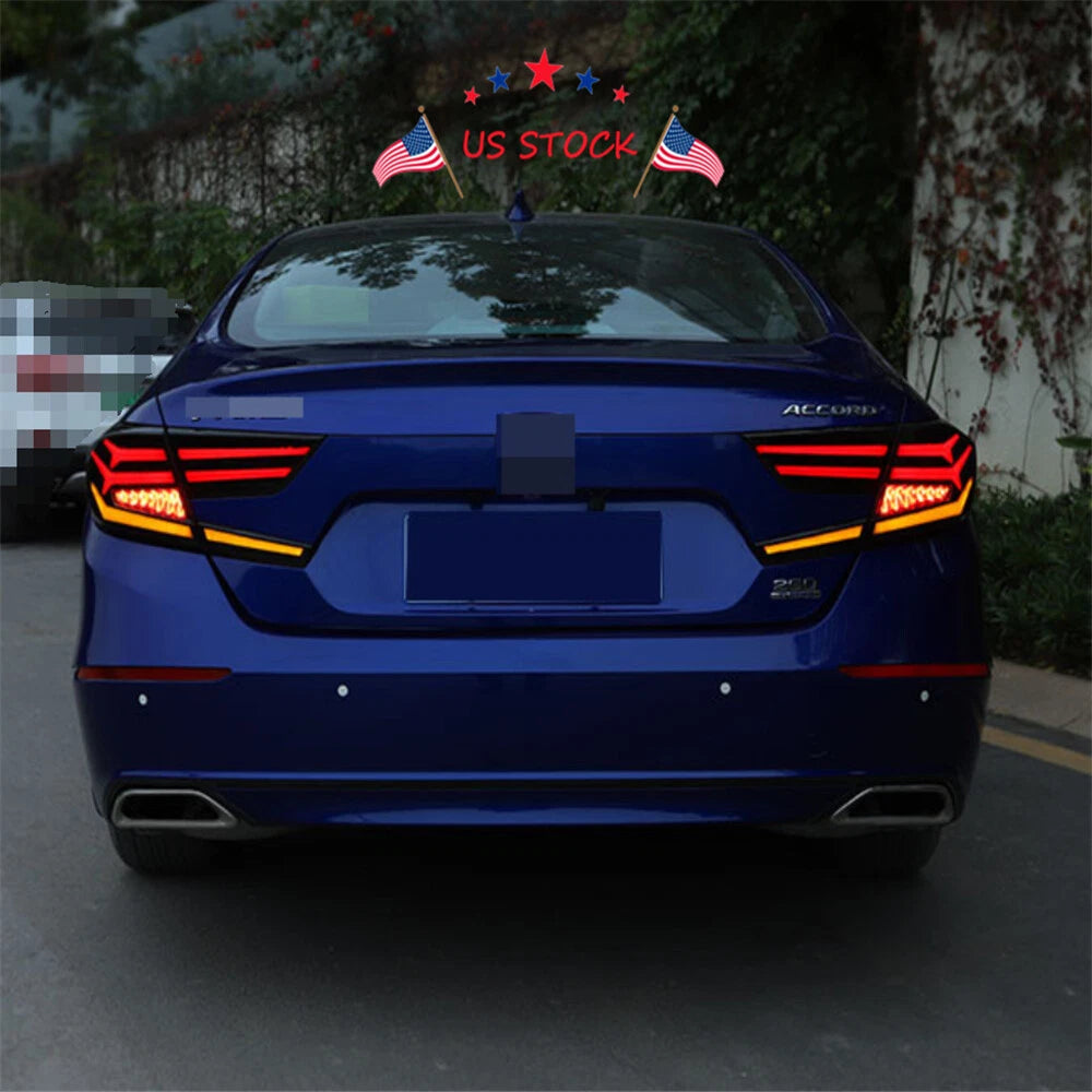 Smoked LED Tail Lights for Honda Accord (2018–2022)