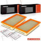 2X Engine Air Filter for Ford F150 F250 F350 F-Super Duty (1987–1997)