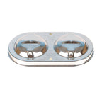 Chrome Master Cylinder Cover with Bails & Gaskets for Chevy Corvette (1967–1982)