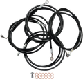 Handlebar Cable/Brake Line Kit for LA Choppers Ape Hanger (15" - 17")