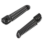 Front Foot Pegs Footrests for Yamaha YZF R6S (2003-2009) - Black
