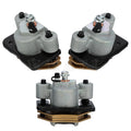 Front & Rear Brake Calipers w/ Pads for Arctic Cat ATV 700 1000 (2008–2017)