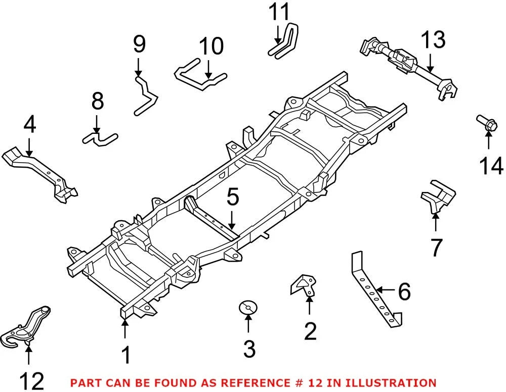 Tow Hook for Dodge Ram 1500 (OEM Mopar)