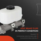 Brake Master Cylinder with Reservoir & Sensor for Ford E-550 Super Duty