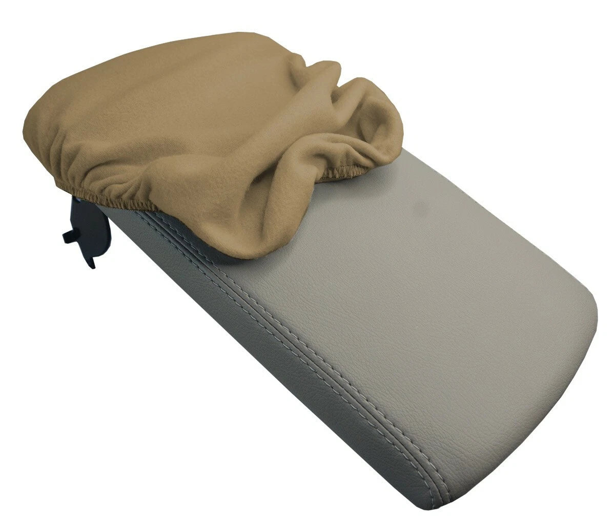 Fleece Console Lid Armrest Cover for Lexus ES350 (2013–2018) Beige
