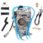 Carburetor & Throttle Cable & Handle Grips for Kawasaki KX250F (2004–2010)