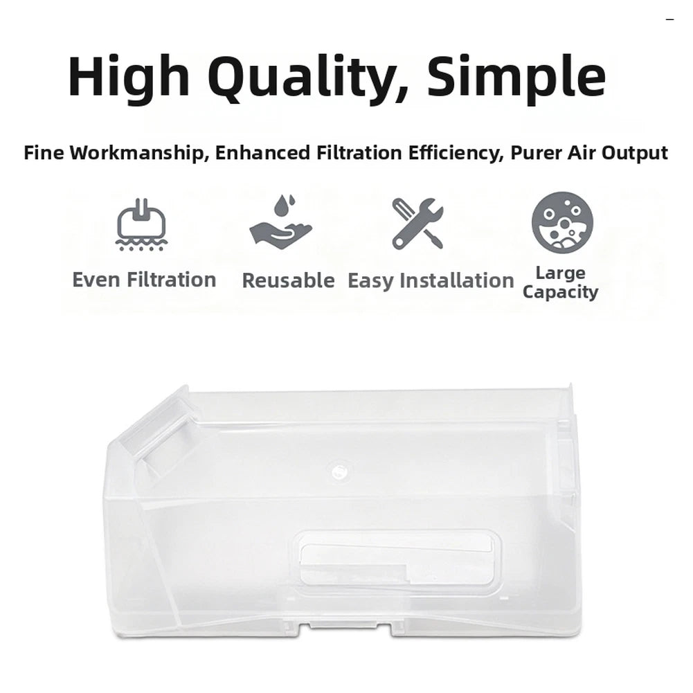 Dust Box Replacement for Robot Vacuum 5C OV42CN (Plastic Housing)