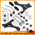 14pc Lower Control Arms with Ball Joint and Sway Bar for Honda Civic (2006–2011)