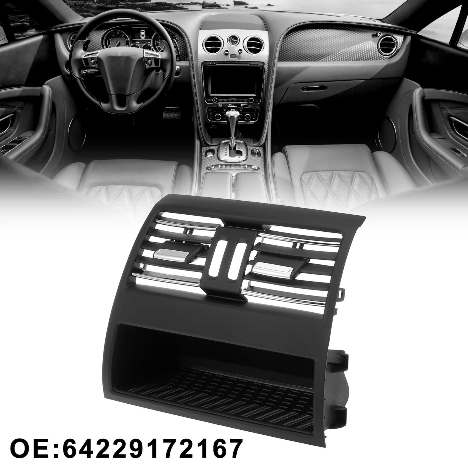 A/C Outlet Vent Grill for BMW 5 Series F10 (2011–2017) 64229172167