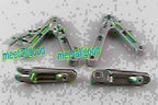 CNC Aluminum Alloy Front Rider Footpegs Bracket for Honda CBR250 (1990–1997)