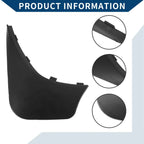 Mud Flaps Splash Guards 1 Set for Mercedes-Benz Smart (2013-2015)