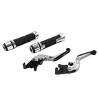 Silver Extendable Brake Clutch Lever for Honda CRF1000L CRF1100L (2016-2023)