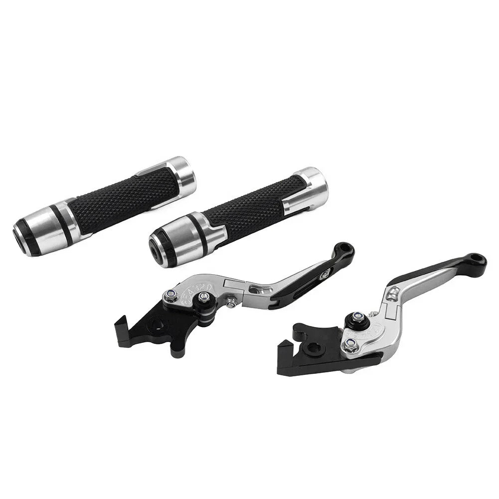 Silver Extendable Brake Clutch Lever for Honda CRF1000L CRF1100L (2016-2023)