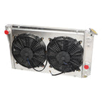 3-Row Aluminum Racing Radiator for Chevrolet Corvette V8