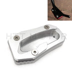 Kickstand Side Stand Extension Plate for Yamaha TMAX 530 SX/DX (2017–2018) Silver