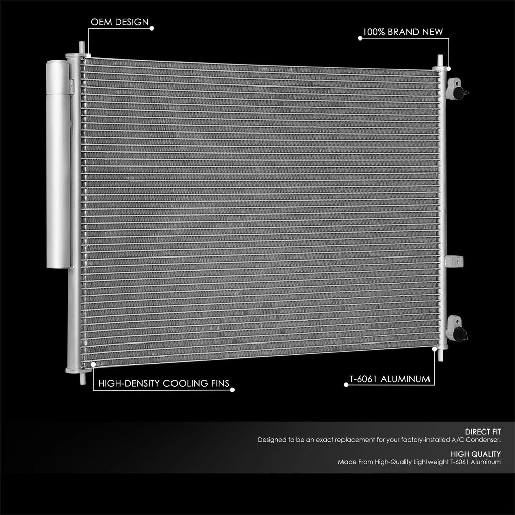 A/C Condenser for Honda Odyssey (2005–2010) DPI 3246 Aluminum OE Style