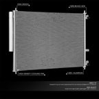 A/C Condenser for Honda Odyssey (2005–2010) DPI 3246 Aluminum OE Style