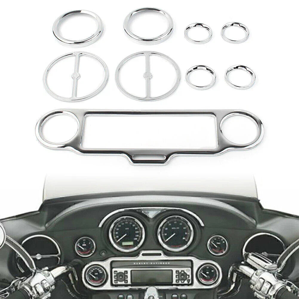 Radio Gauge Inner Trim for Harley Electra Glide, Street Glide (1996-2013)