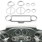 Radio Gauge Inner Trim for Harley Electra Glide, Street Glide (1996-2013)