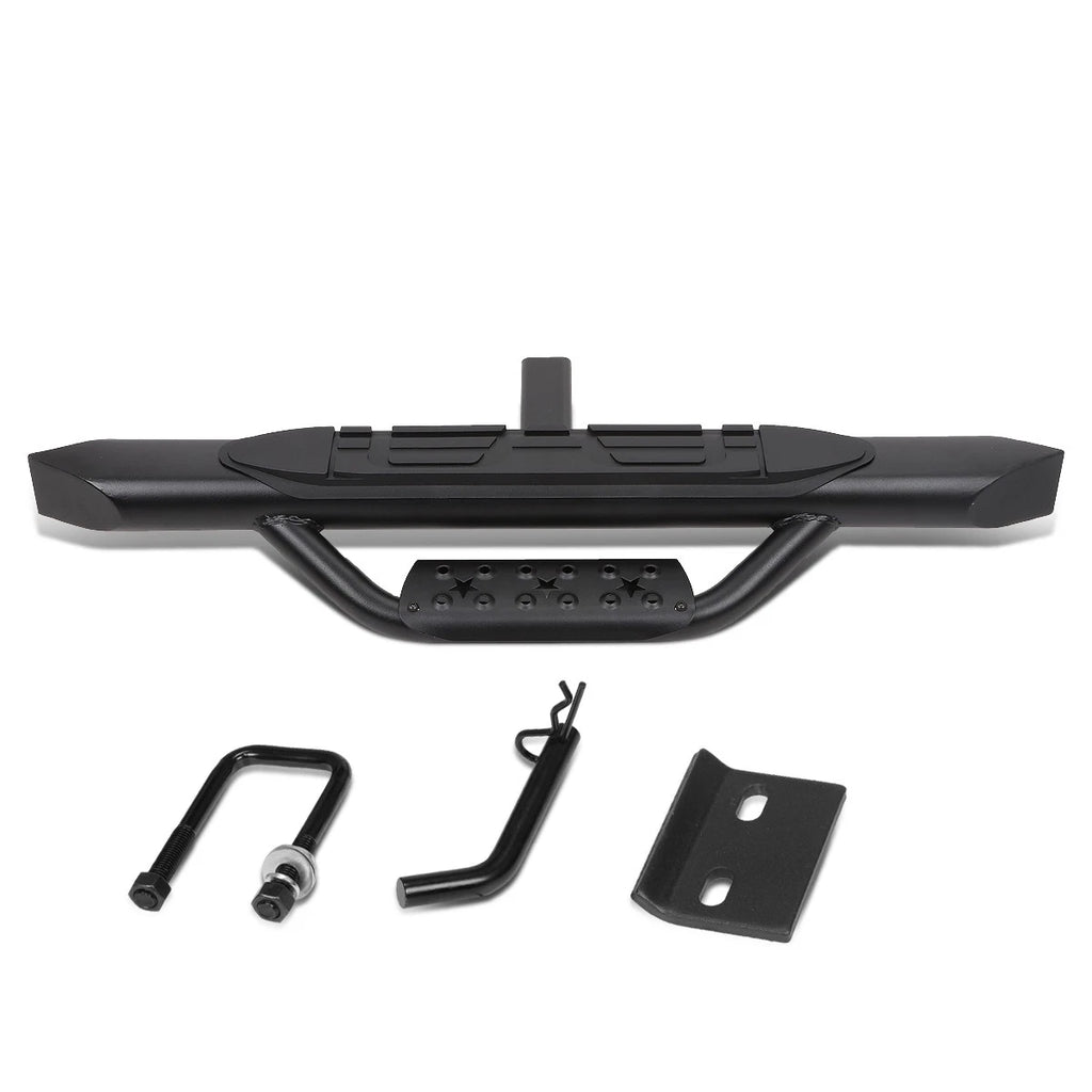 Heavy Duty Aluminum Tow Hitch Step Bar for Truck Bed (2" Receiver)