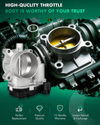 Throttle Body for Jeep Compass 2.4L (2017–2022) & Dodge Dart 2.0L (2013–2016)