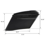 4'' Stretched Saddlebags for Harley Touring CVO Electra Glide FLHT (2014–2024)