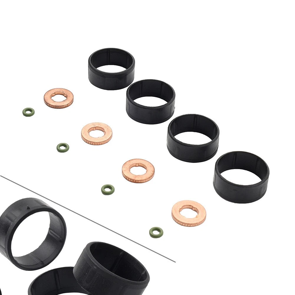 Fuel Injector Seal + Washer + O-ring Set for Ford Fiesta Fusion (2002–2019)