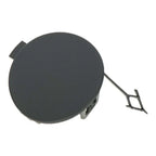 Black Rear Bumper Tow Hook Eye Cap Cover for Jeep Cherokee (2014-2018)