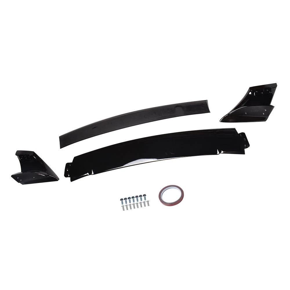 Rear Trunk Spoiler Wing Lip for Honda Civic Sedan (2006–2011) Black ABS
