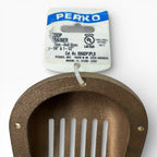 Bronze Scoop Strainer 6 1/4” x 4 1/4” for Thru-Hull (Perko 0066DP3PLB)