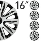 Set of 4 Wheel Hub Caps for All Makes Models (16")