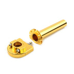 CNC Turn Twist Throttle Handle Bar Tube for Motorcycle 7/8" Universal