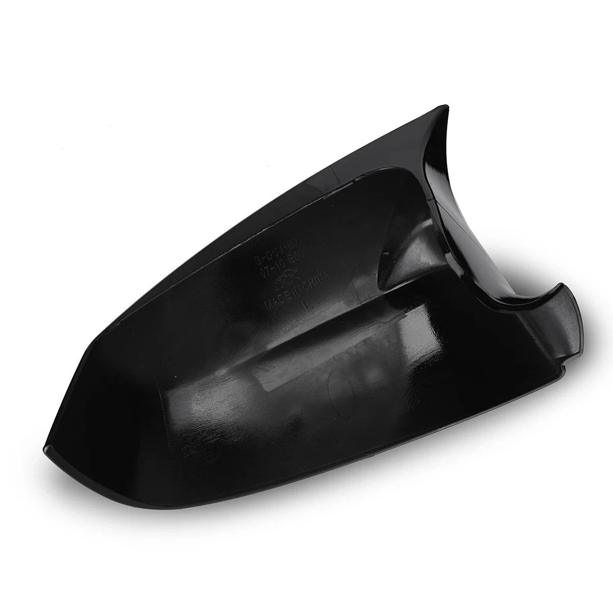 Pair Add-On Wing Side Mirror Covers for BMW 5 6 Series E60 E61 E63 E64 (2007–2010)