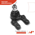 Set of 8 Front Ball Joints & Tie Rod Ends for Nissan Pickup (1995–1997)