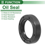 Set of 5 Oil Seal TG4 Lip Seal Ring NBR Rubber 30x45x10mm