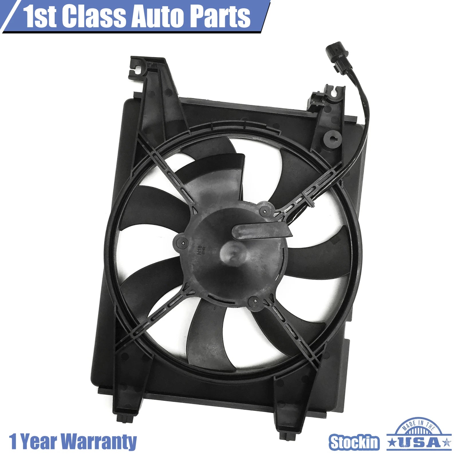 A/C Condenser Cooling Fan with Motor for Hyundai Elantra (2001–2006)