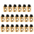 Set of 20 Brake Cable Nipple Screws for Motorcycle Throttle Connection