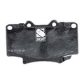 Set of 4 Ceramic Brake Pads for Toyota Land Cruiser (1993–1997)