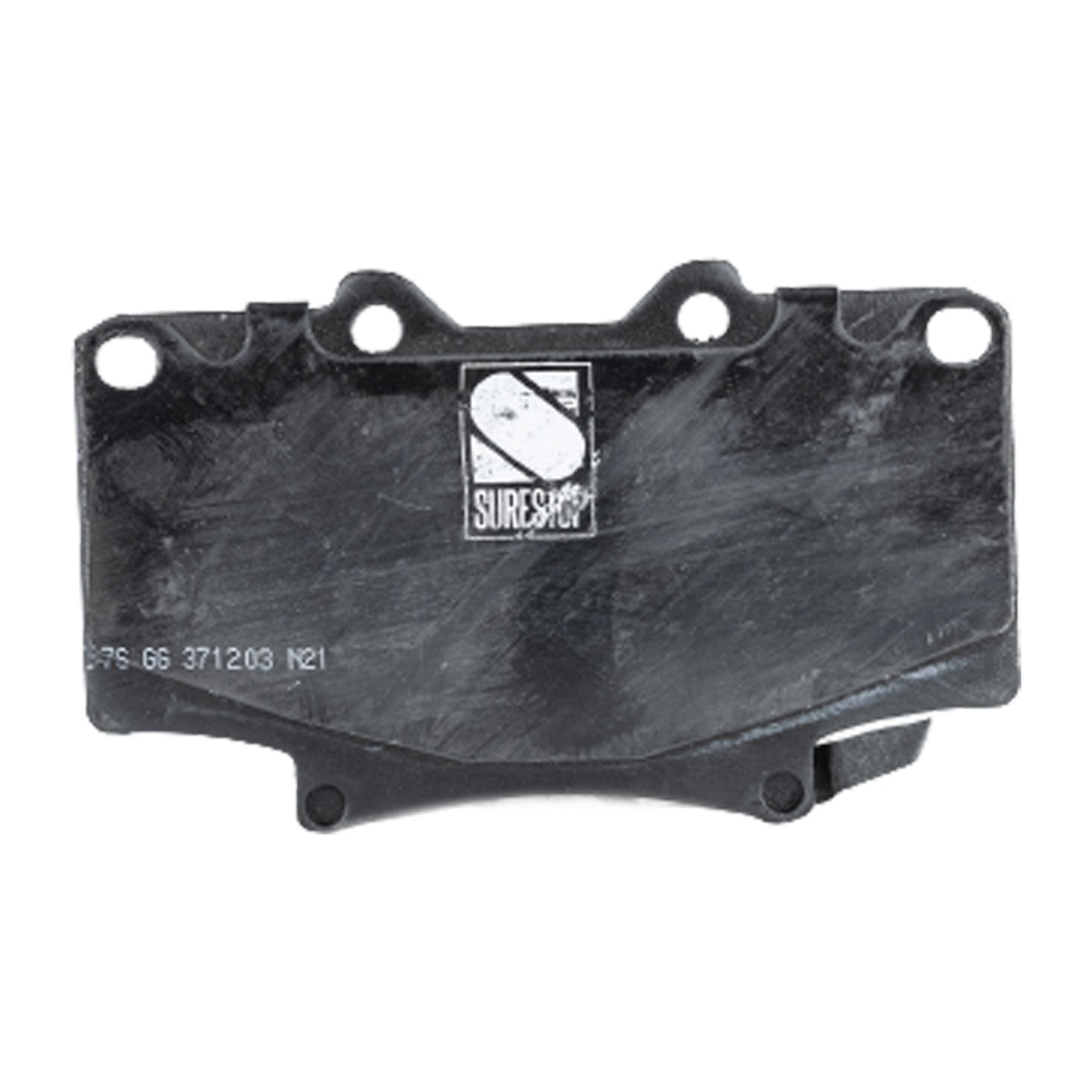 Set of 4 Ceramic Brake Pads for Toyota Land Cruiser (1993–1997)