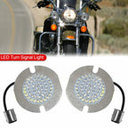 1156LED Turn Signal Light Inserts for Harley Softail Touring Dyna Sportster
