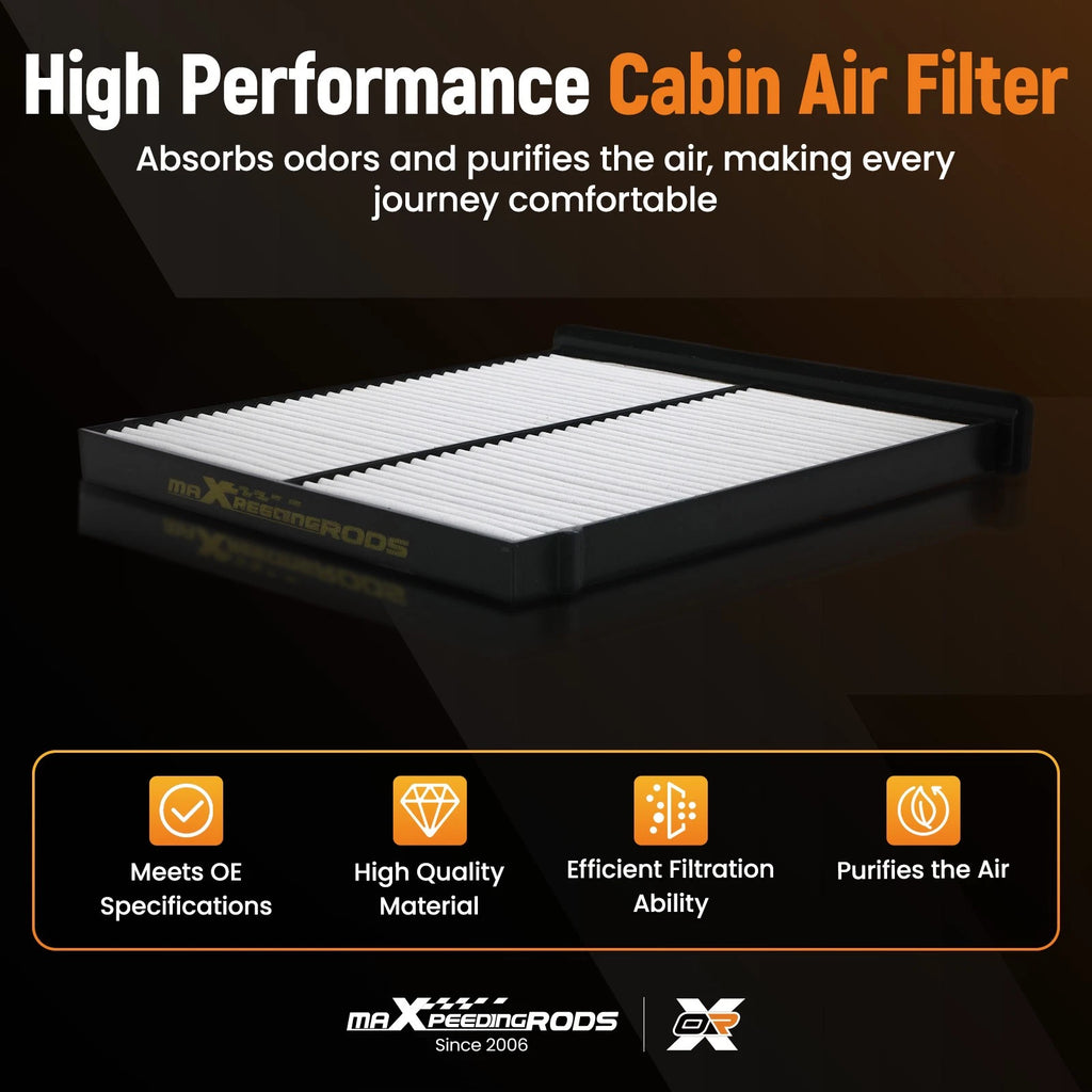 Air Filter Cabin for Mazda Mazda3 Sport (2014–2018) KD45-61-J6X9U CAF1907P CF11811