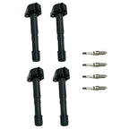 Set of 4 Ignition Coils & 4 Iridium Spark Plugs for Honda Accord (2003–2017)