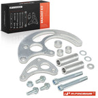 6X Aluminum Polished Power Steering Pump Bracket Kit for Chevy BB 