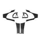 5 x Carbon Fiber Steering Wheel Trim Cover for BMW Z4 (2003-2008)
