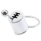 Luxury Key Chain for Ford (2015-2024) Chrome Finish 6-Speed Gear Box