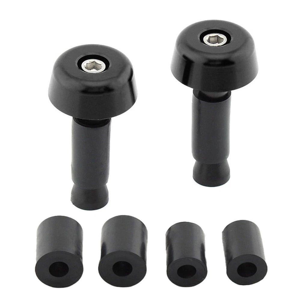 Handlebar Grips for Universal Motorcycle (0.5in/12.7MM) - Black