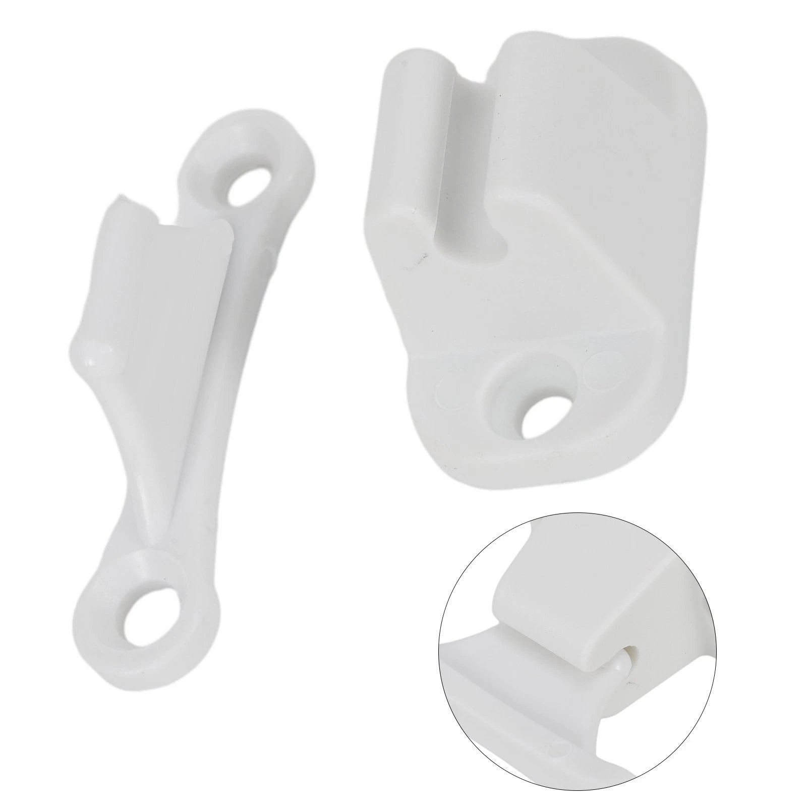 Door Retainer Catch for Elddis Swift Plastic White